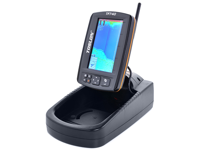 Беспроводной цветной эхолот Fish-finder TF-740 GPS+Xpilot